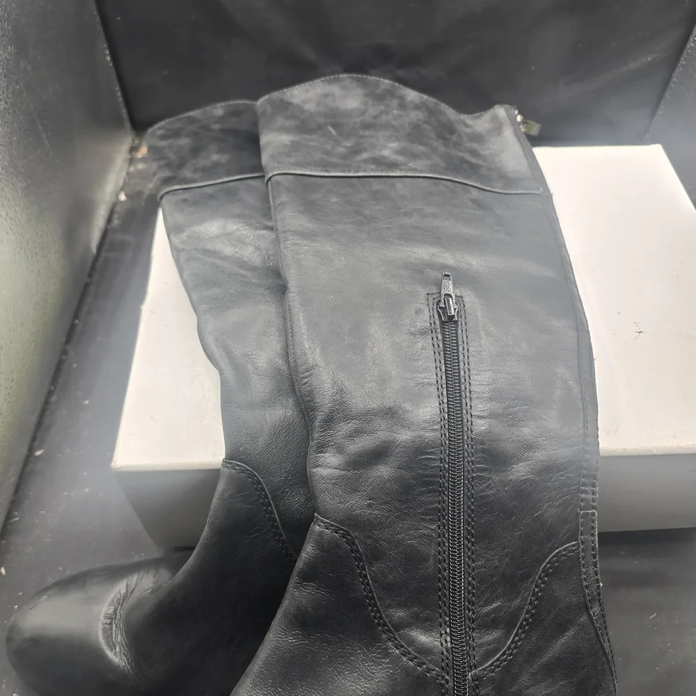 BCBGeneration Charcoal Over the Knee Boots‎